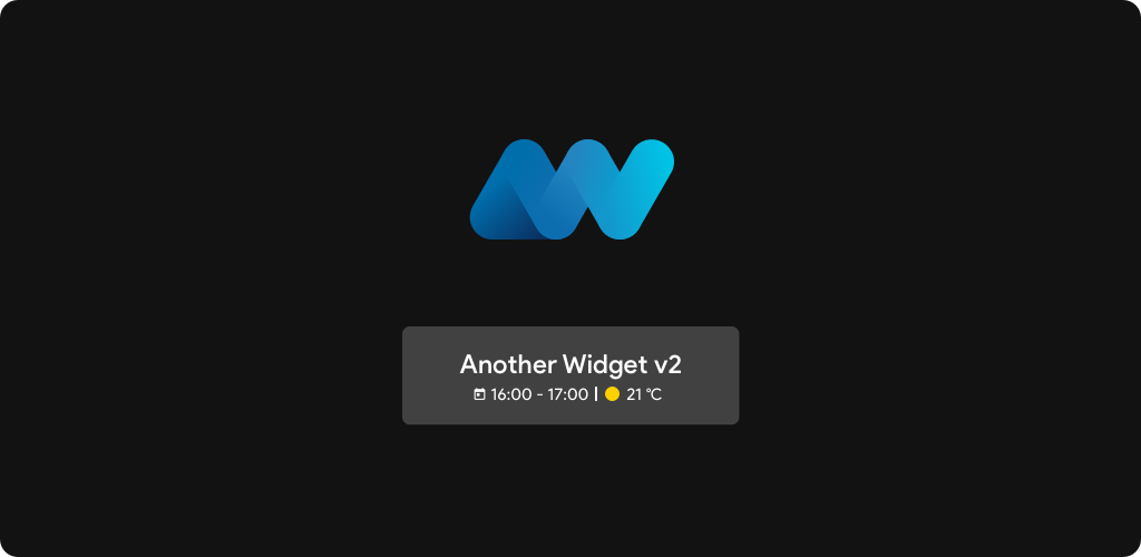 cover of Another Widget v2 - 可自定义的“一目了然”小部件